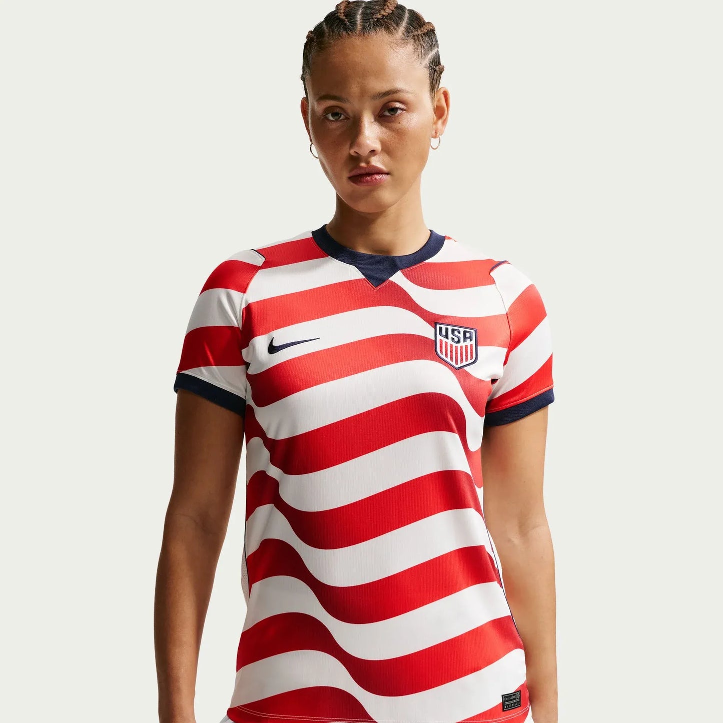Women's Nike USMNT 2026 Home Stadium Jersey - Stripes