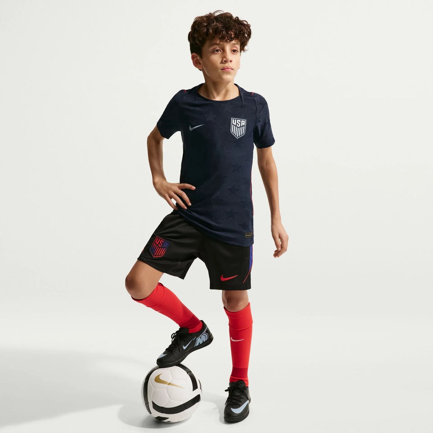 Youth Nike USMNT 2026 Away Match Jersey - Stars