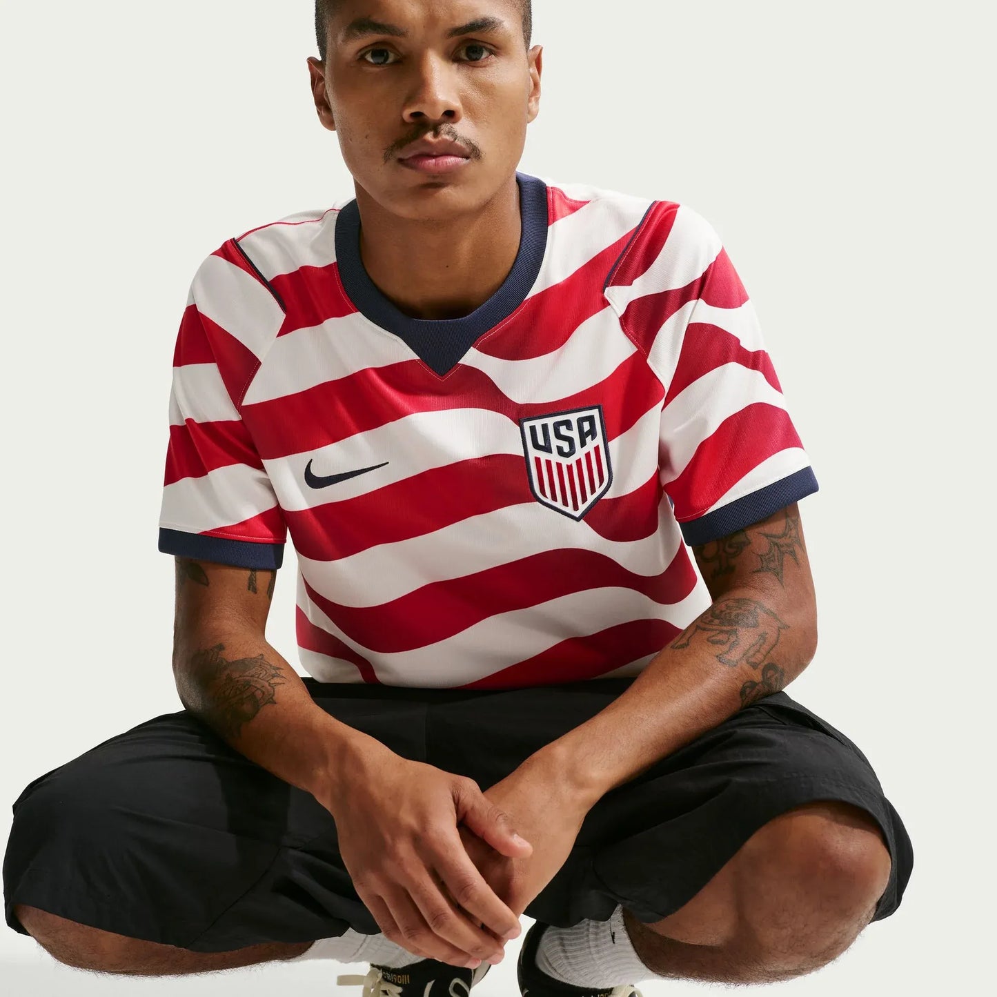 Men's Nike USMNT 2026 Home Stadium Jersey - Stripes