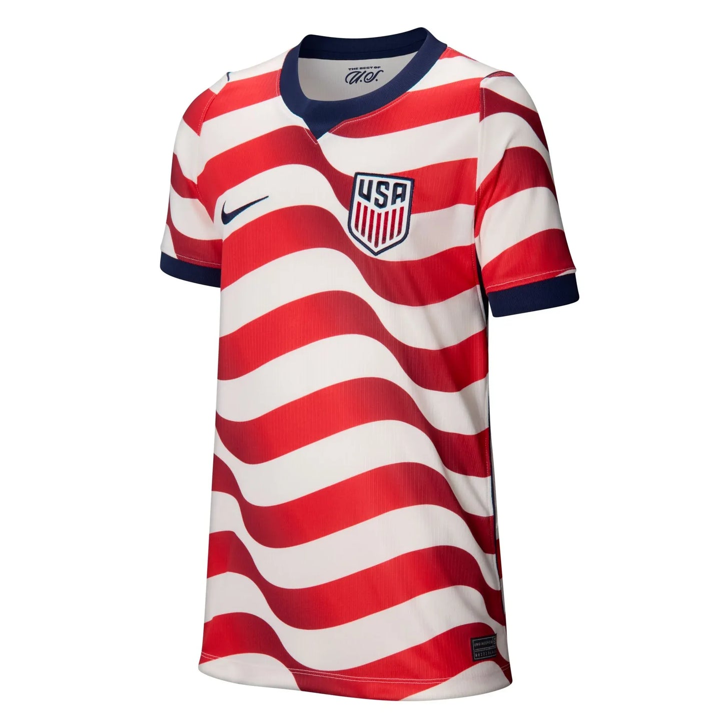 Youth Nike USMNT 2026 Home Stadium Jersey - Stripes