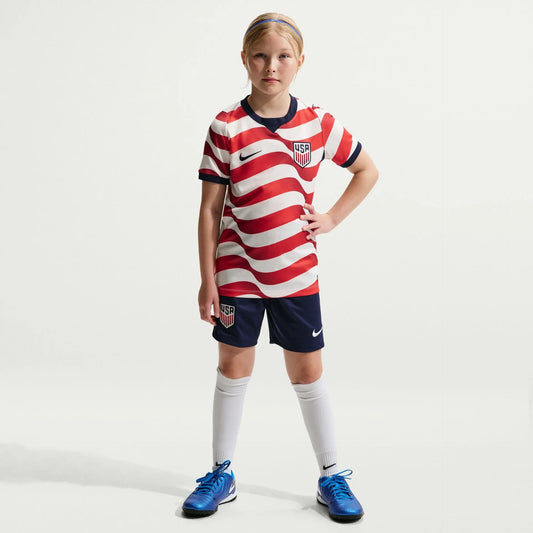 Youth Nike USMNT 2026 Home Stadium Jersey - Stripes