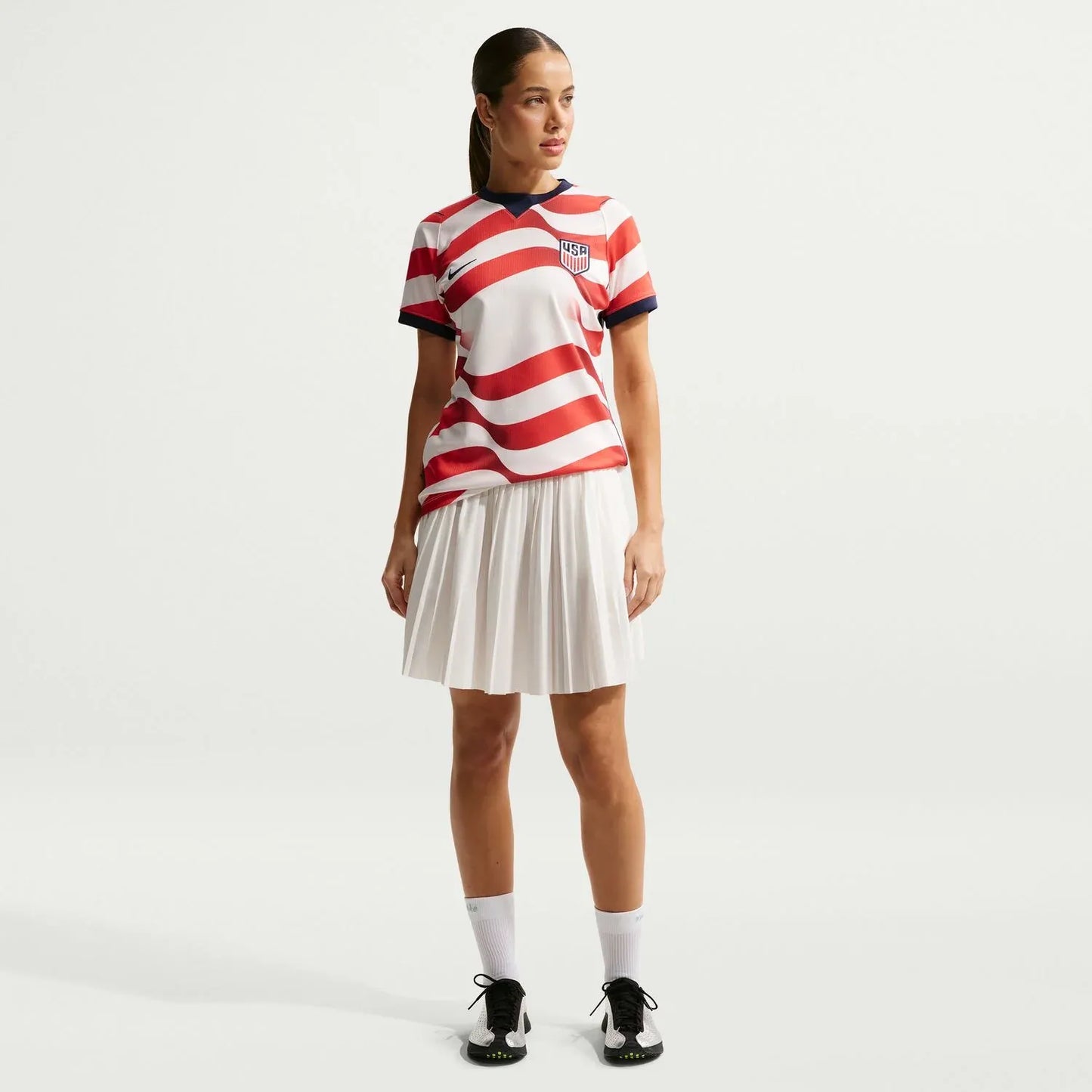Women's Nike USMNT 2026 Home Open Stadium Jersey - Stripes