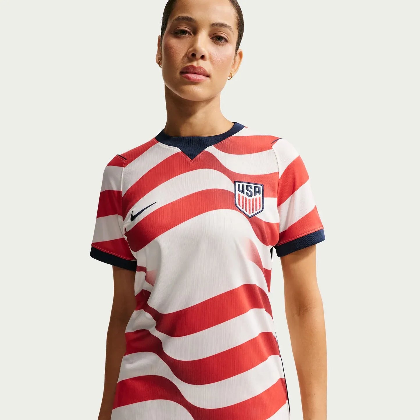 Women's Nike USMNT 2026 Home Open Stadium Jersey - Stripes